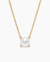 Pearl Classics Necklace in 18K Yellow Gold with Diamonds, 6.5mm
