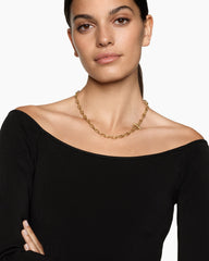 DY Madison® Toggle Chain Necklace in 18K Yellow Gold, 5.5mm