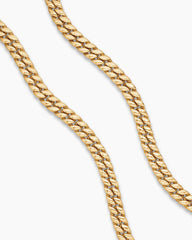 Curb Chain Necklace in 18K Yellow Gold, 11.5mm