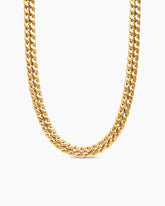 Curb Chain Necklace in 18K Yellow Gold, 11.5mm