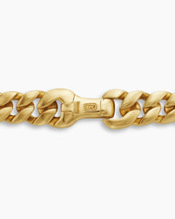 Curb Chain Necklace in 18K Yellow Gold, 8mm