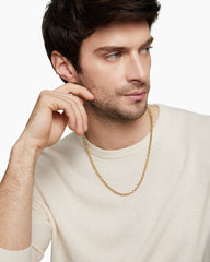 Armory® Necklace in 18K Yellow Gold, 4mm