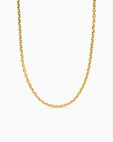 Armory® Necklace in 18K Yellow Gold, 4mm