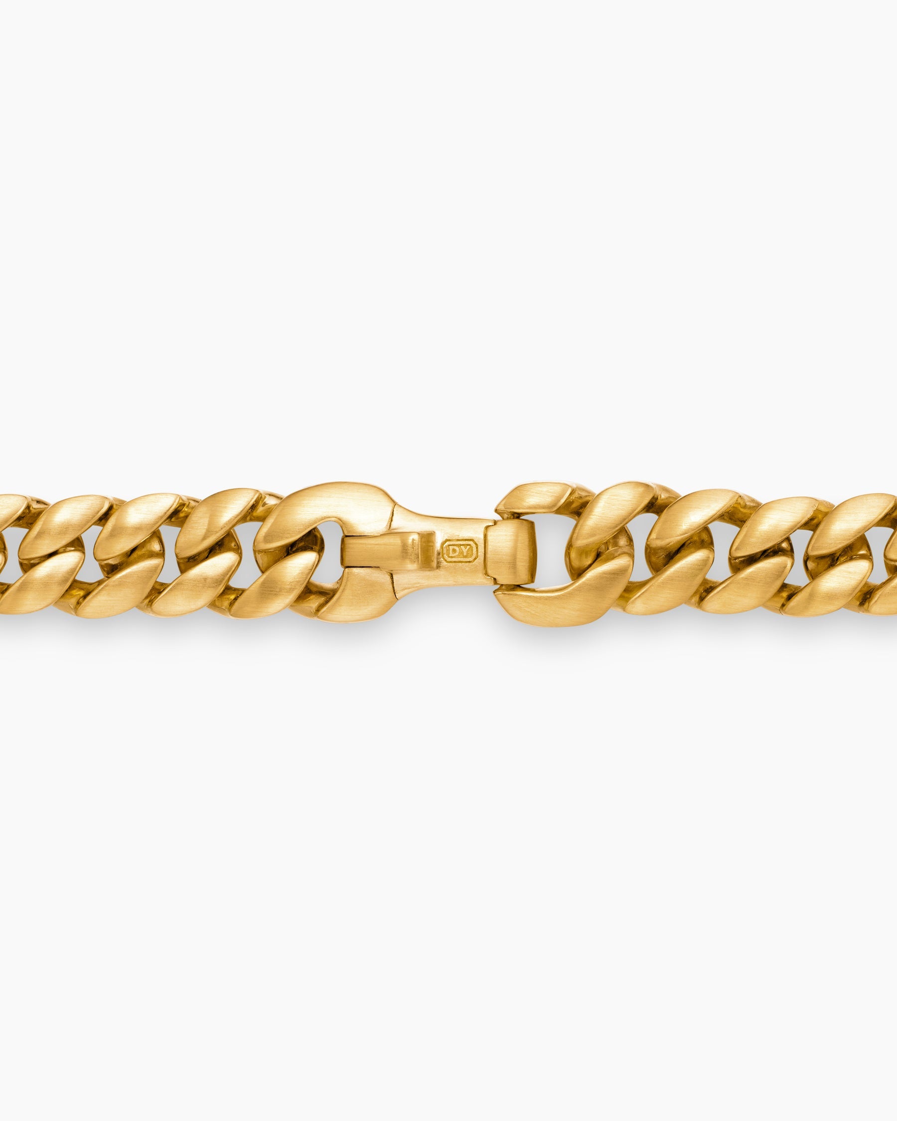 Curb Chain Necklace in 18K Yellow Gold, 6mm