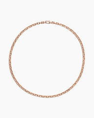 Streamline® Link Necklace in 18K Rose Gold, 5.5mm