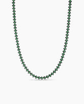 Armory® Necklace in Black Titanium with Tsavorites, 7.5mm