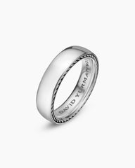 Streamline® Band Ring in Sterling Silver, 6mm