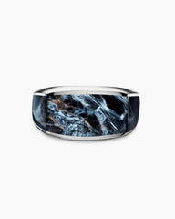Streamline® Signet Ring in Sterling Silver with Pietersite, 13mm