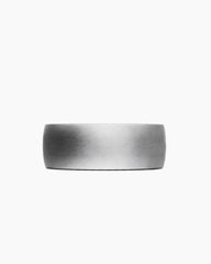 Streamline® Band Ring in Grey Titanium, 9mm