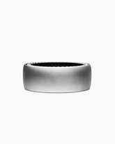 Streamline® Band Ring in Grey Titanium, 9mm