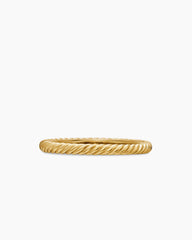 Cable Collectibles® Stack Ring in 18K Yellow Gold, 2mm