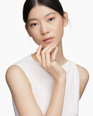 Pavé Pinky Ring in 18K Rose Gold with Cognac Diamonds, 13mm