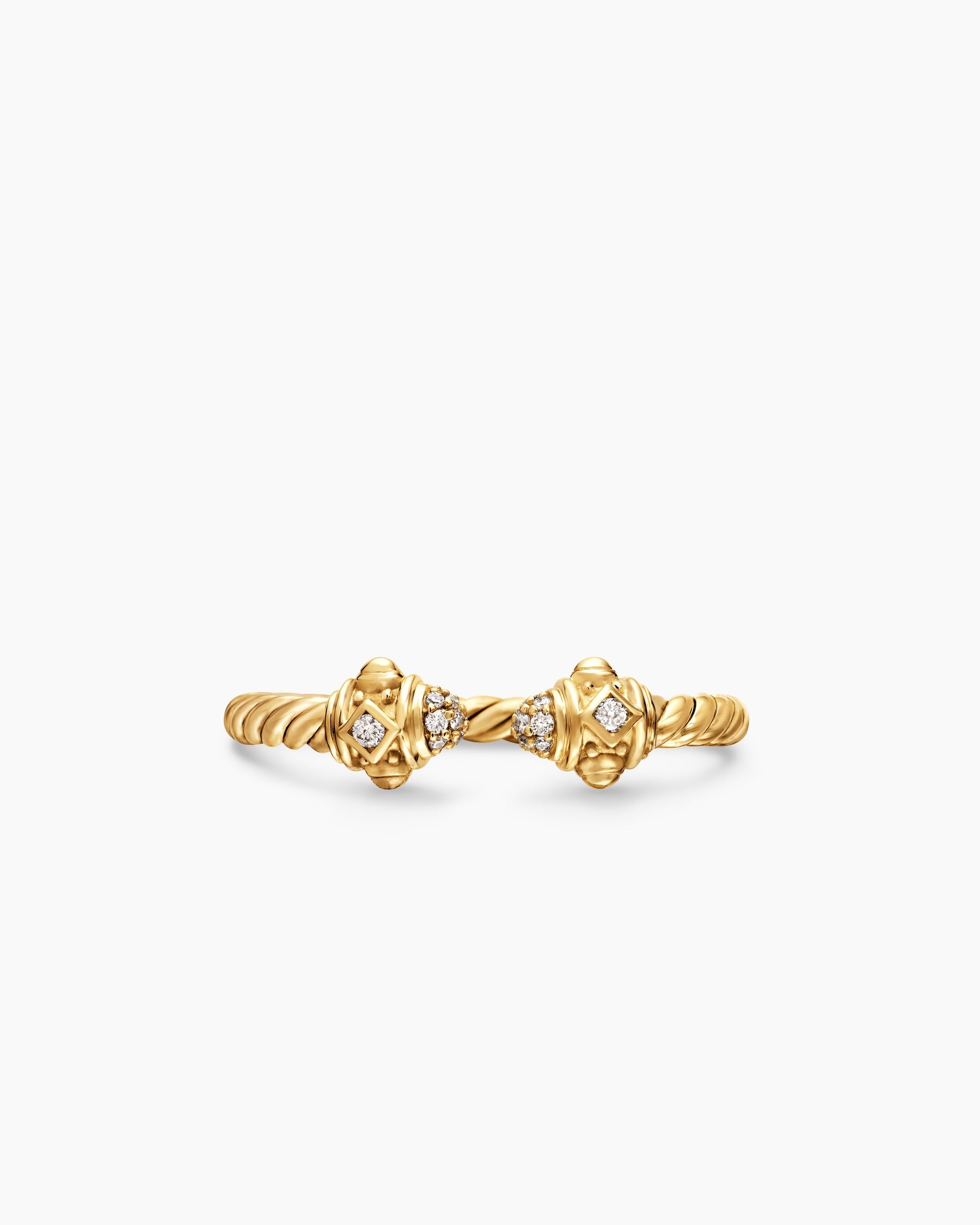 Renaissance® Ring in 18K Yellow Gold with Diamonds, 2.3mm