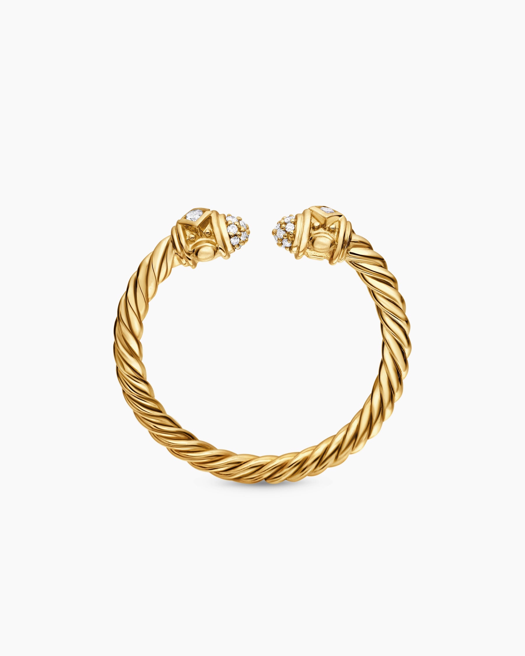 Renaissance® Ring in 18K Yellow Gold with Diamonds, 2.3mm