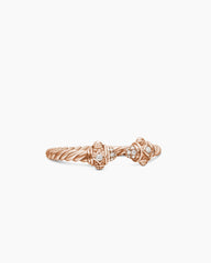 Renaissance® Ring in 18K Rose Gold with Diamonds, 2.3mm