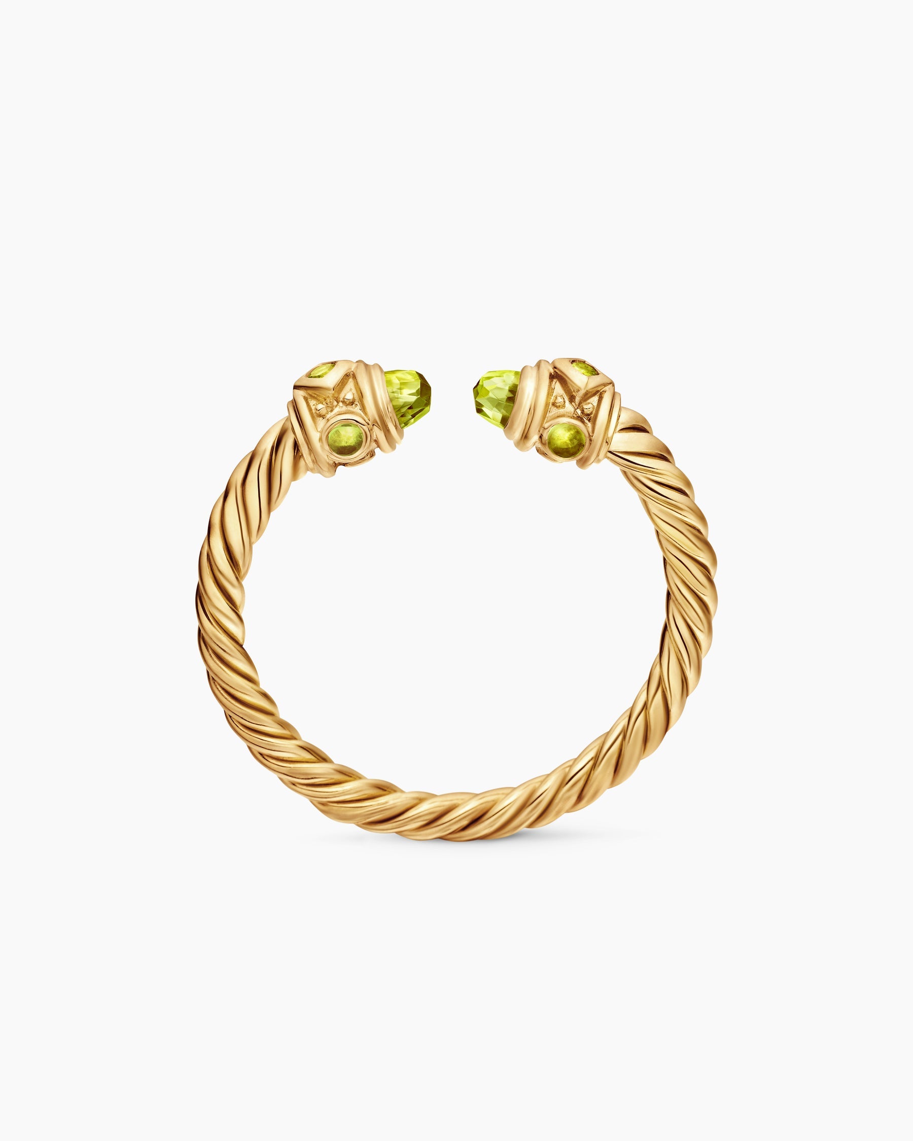 Renaissance® Ring in 18K Yellow Gold with Peridot, 2.3mm