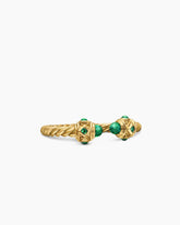 Renaissance® Ring in 18K Yellow Gold with Emeralds, 2.3mm