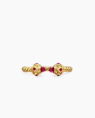 Renaissance® Ring in 18K Yellow Gold with Rubies, 2.3mm