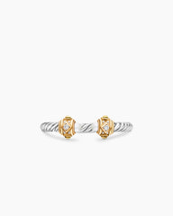 Renaissance® Ring in Sterling Silver with 14K Yellow Gold, Pearls and Diamonds, 2.3mm