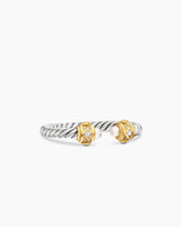 Renaissance® Ring in Sterling Silver with 14K Yellow Gold, Pearls and Diamonds, 2.3mm