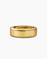Streamline® Beveled Band Ring in 18K Yellow Gold, 8.5mm