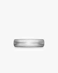 DY Classic Band Ring in 18K White Gold, 6mm