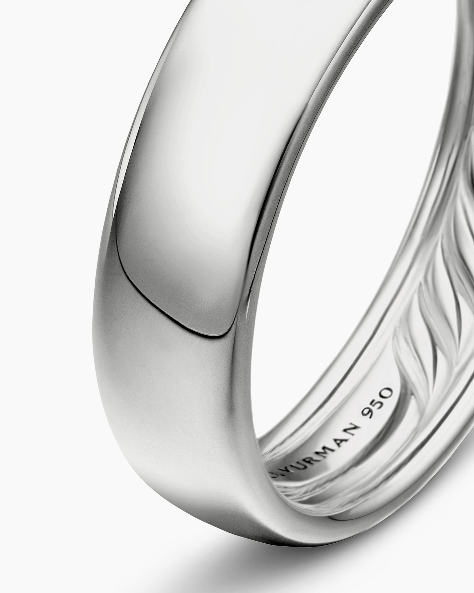 DY Classic Band Ring in Platinum, 6mm