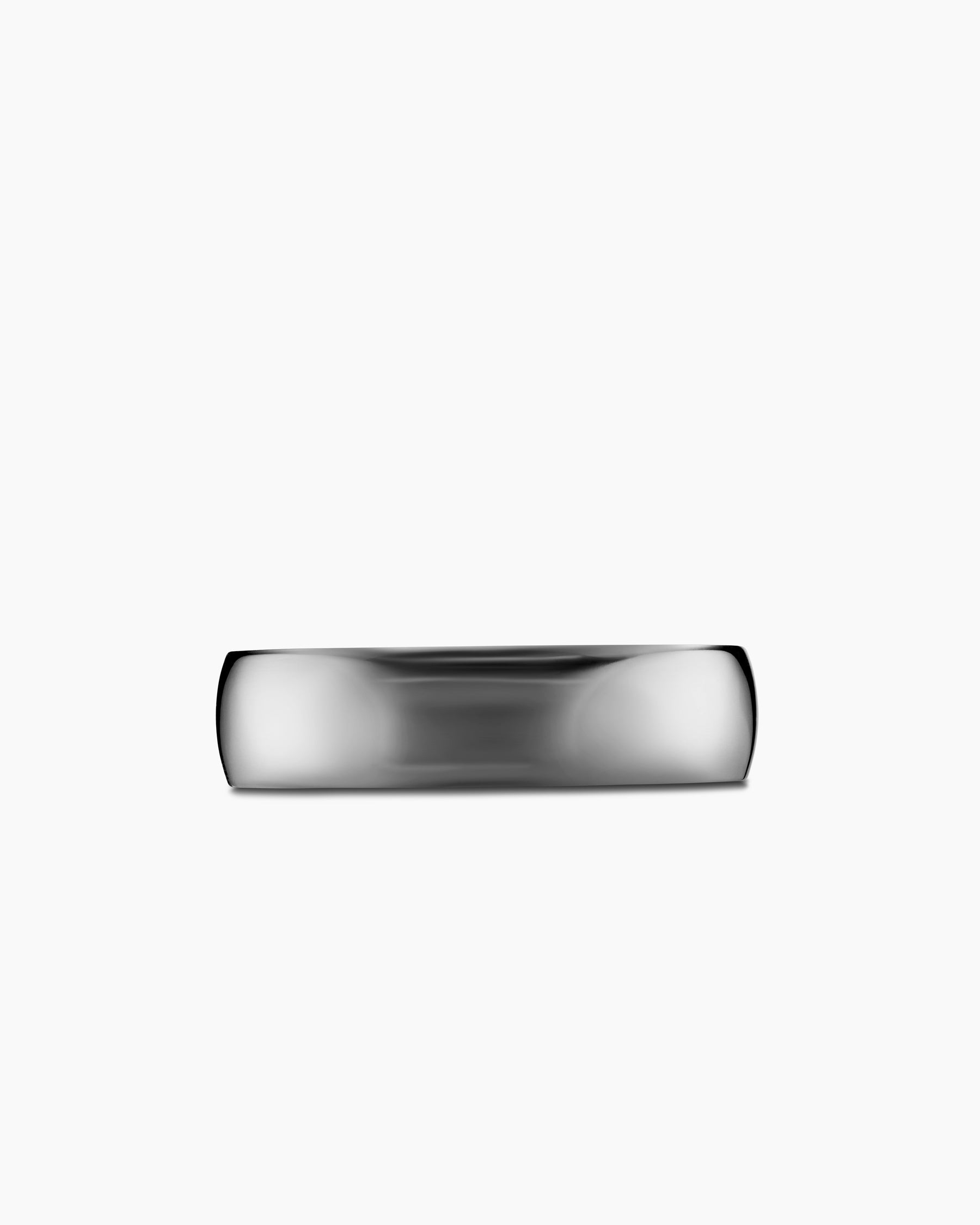 DY Classic Band Ring in Grey Titanium, 6mm