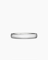 Streamline® Band Ring in Platinum, 4mm