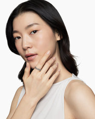 Belmont® Curb Link Band Ring in Sterling Silver, 5mm