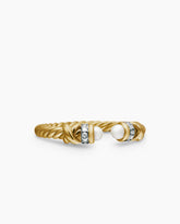 Petite Helena Ring in 18K Yellow Gold with Pearls and Diamonds, 2.5mm