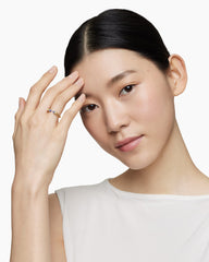 Petite Helena Ring in 18K Yellow Gold with Tanzanite and Diamonds, 2.5mm