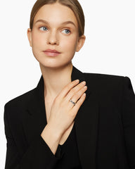 Cable Edge® Band Ring in Sterling Silver, 5mm