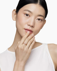 Chatelaine® Heart Ring in 18K Rose Gold with Morganite, 7mm