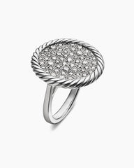 DY Elements® Ring in Sterling Silver with Diamonds, 21.2mm