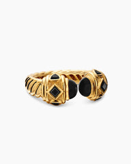 Renaissance® Color Ring in 18K Yellow Gold with Black Onyx, 9.9mm