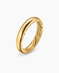 DY Mercer® Band Ring in 18K Yellow Gold, 3.7mm