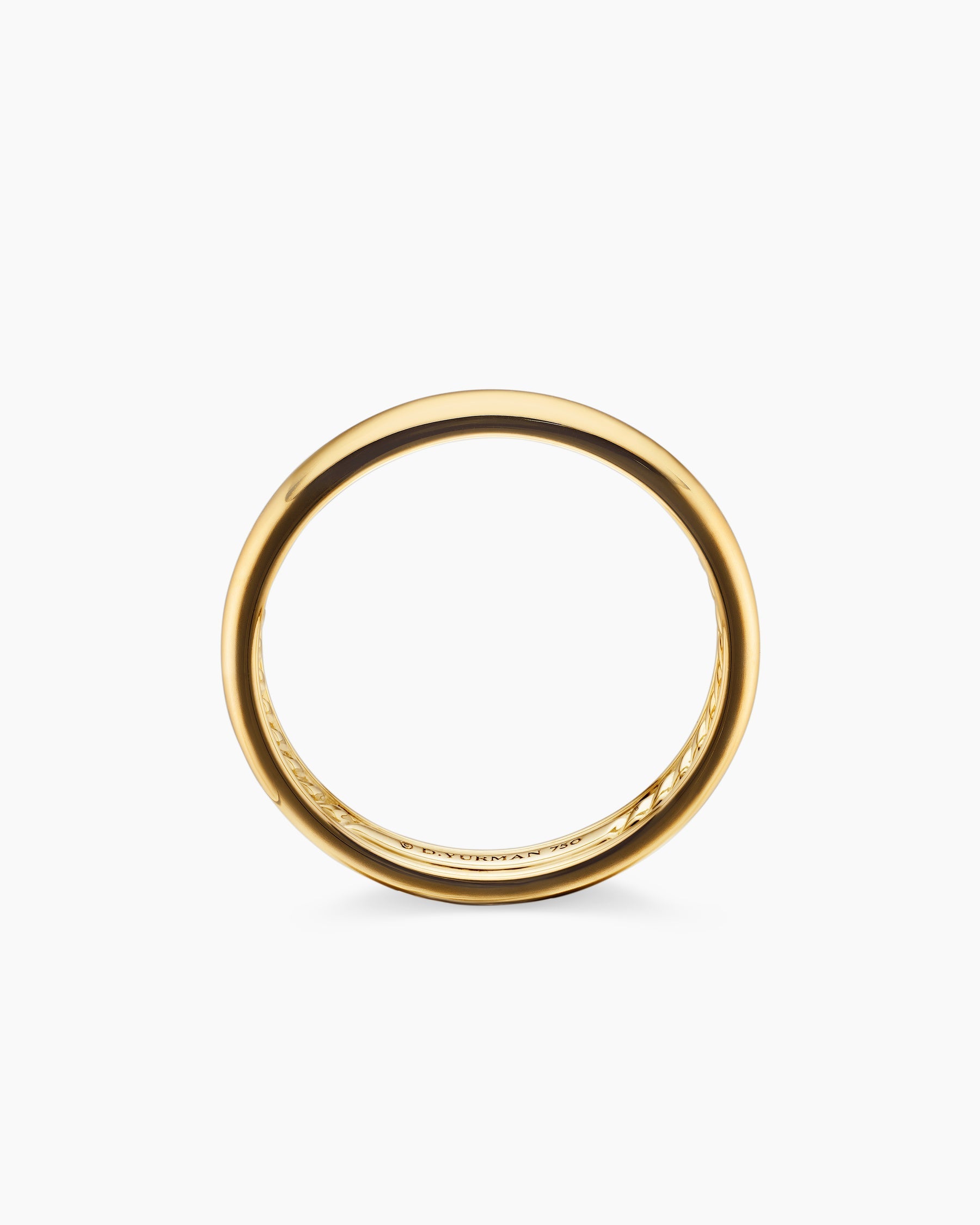 DY Classic Band Ring in 18K Yellow Gold, 3.5mm