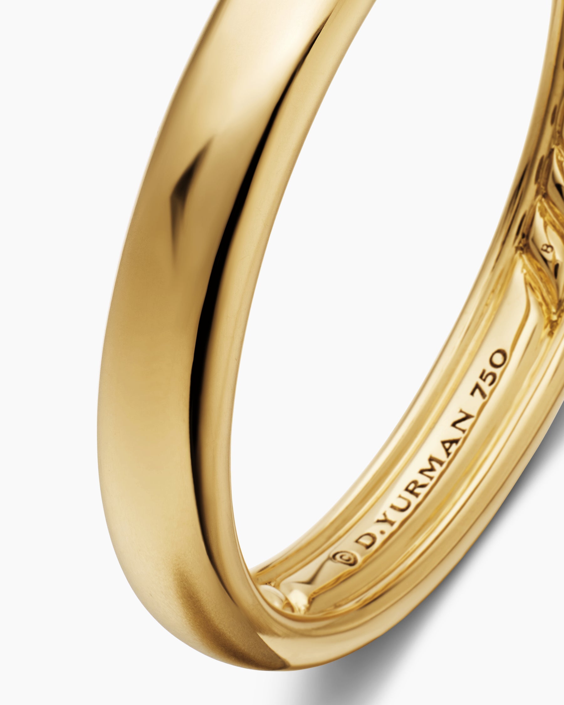 DY Classic Band Ring in 18K Yellow Gold, 3.5mm