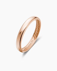 DY Classic Band Ring in 18K Rose Gold, 3.5mm