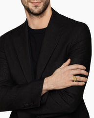 Streamline® Signet Ring in 18K Yellow Gold, 14mm