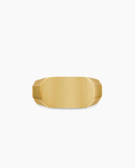 Streamline® Cigar Band Ring in 18K Yellow Gold, 10.5mm