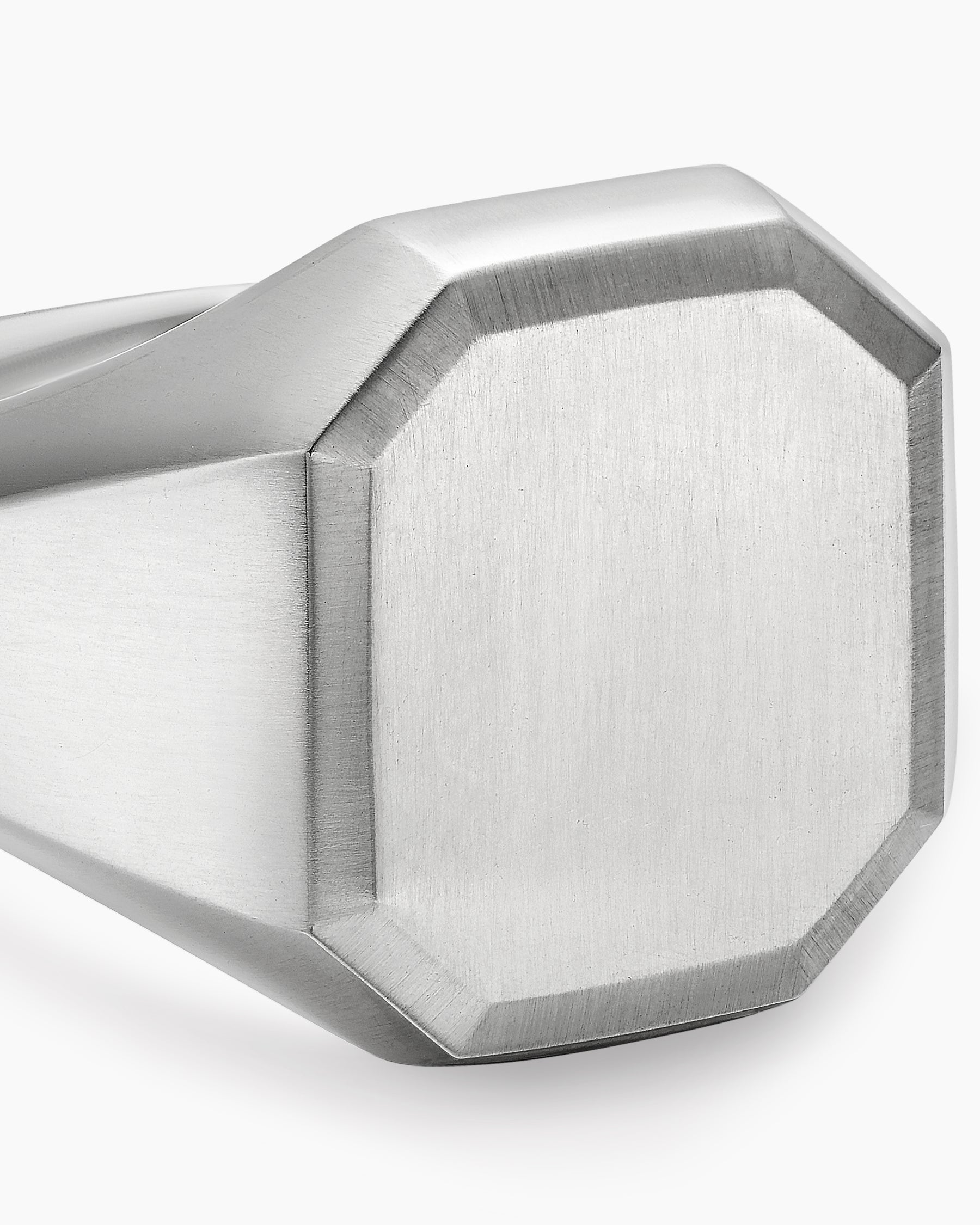Streamline® Signet Ring in Sterling Silver, 18mm