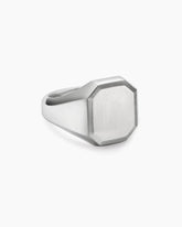 Streamline® Signet Ring in Sterling Silver, 18mm