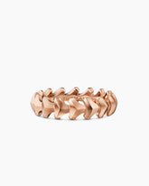 Armory® Band Ring in 18K Rose Gold, 6.2mm