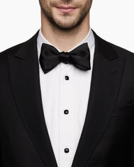 Streamline® Cushion Tuxedo Studs in Sterling Silver with Black Onyx