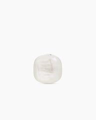 Streamline® Cushion Tuxedo Studs in Sterling Silver with Mother of Pearl