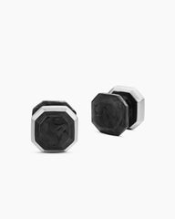 Streamline® Tuxedo Studs in Sterling Silver, 10.8mm