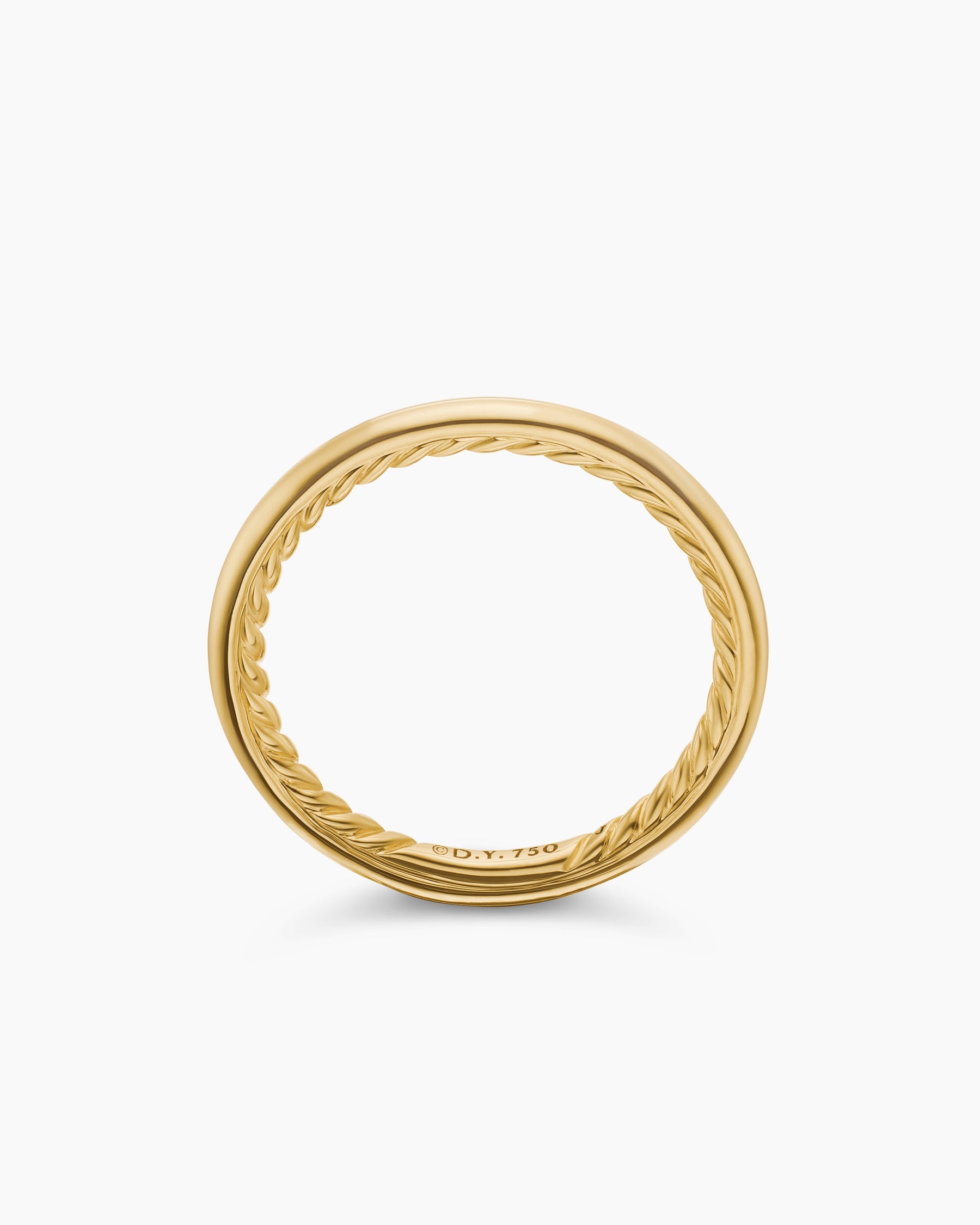 DY Eden Band Ring in 18K Yellow Gold, 2mm