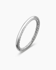 DY Eden Band Ring in Platinum, 2mm